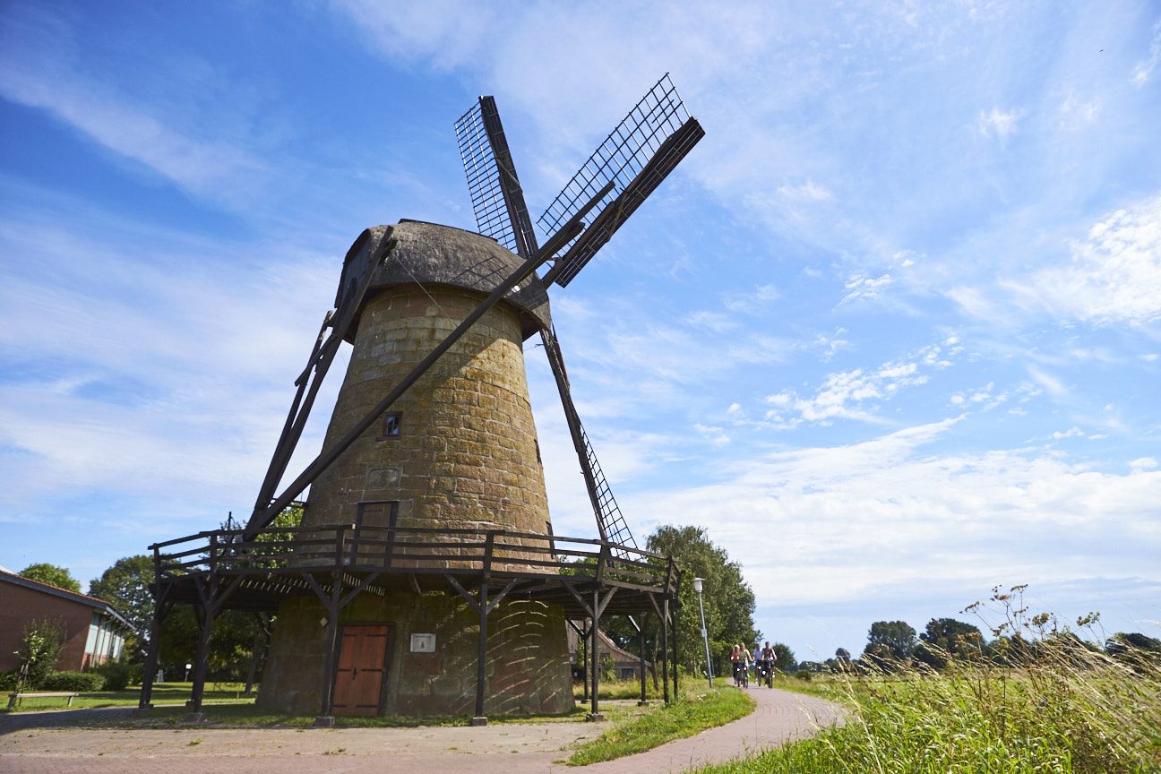 Historische molen bij Laar